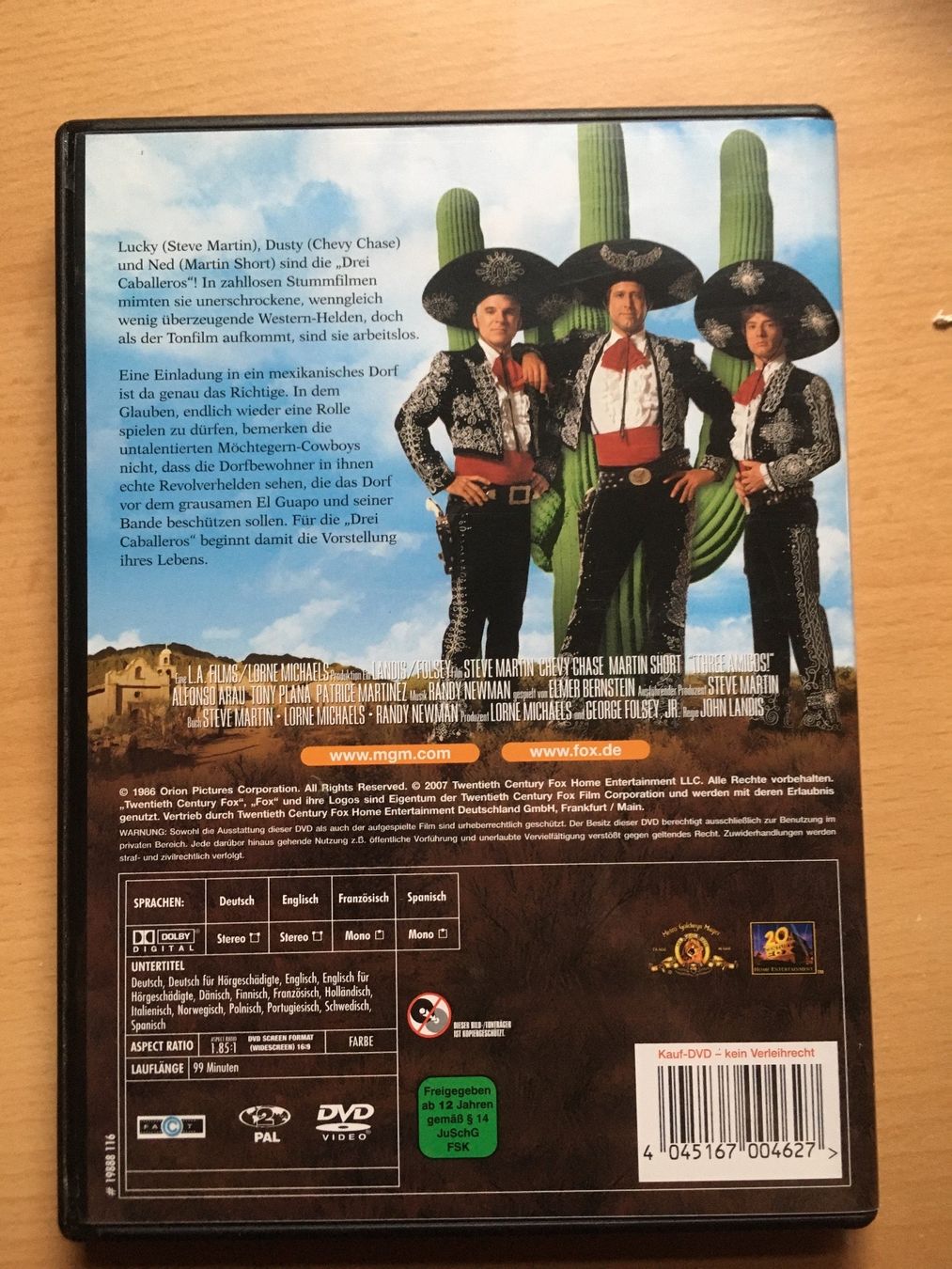 Tutti i DVDs: Drei Amigos DVD/vergriffen – Usato da Konolfingen venduto da link09 2