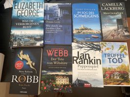 8 spannende Krimis - Buchpaket 2