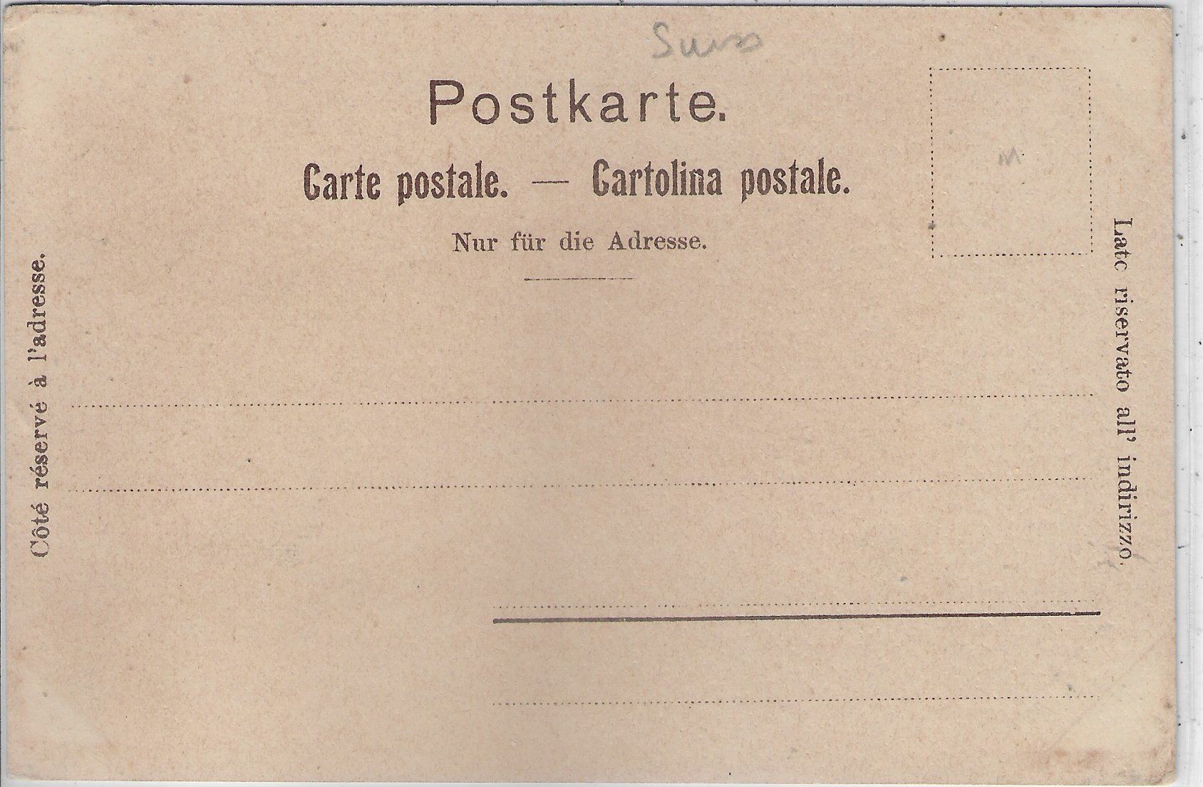 Cartoline postali: Zürich - Partie a. d. Limmat - Litho – Usato da Ettingen venduto da Kartenplanet 1