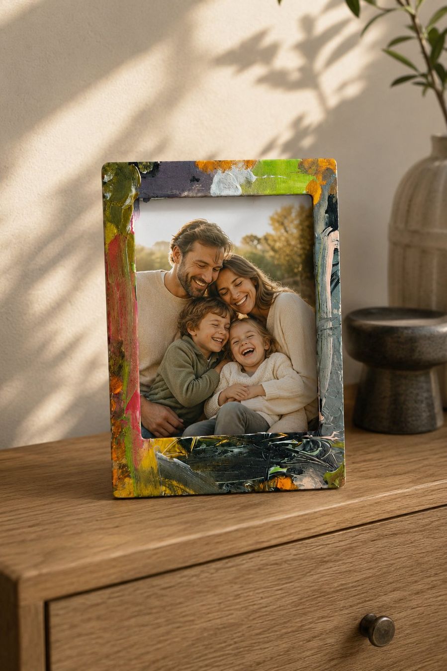 Kit bricolage: Kinder Bastelset Holz Bilderrahmen – Nuovo e nell'imballaggio originale da Gränichen venduto da H-wie-Holzig 3