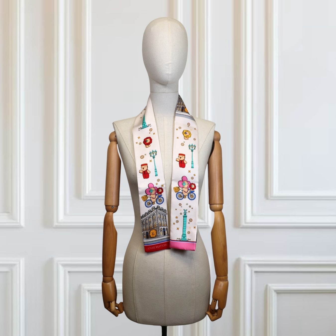 Louis Vuitton Foulards, Tücher & Schals: Louis Vuitton Bandeau "Vivienne Paris" – Gebraucht aus Binningen von Designerlabels 1