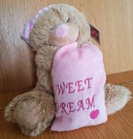 beiges Plüschtier " Sweet Dream "-Bär mit Zipfelmütze / NEU
