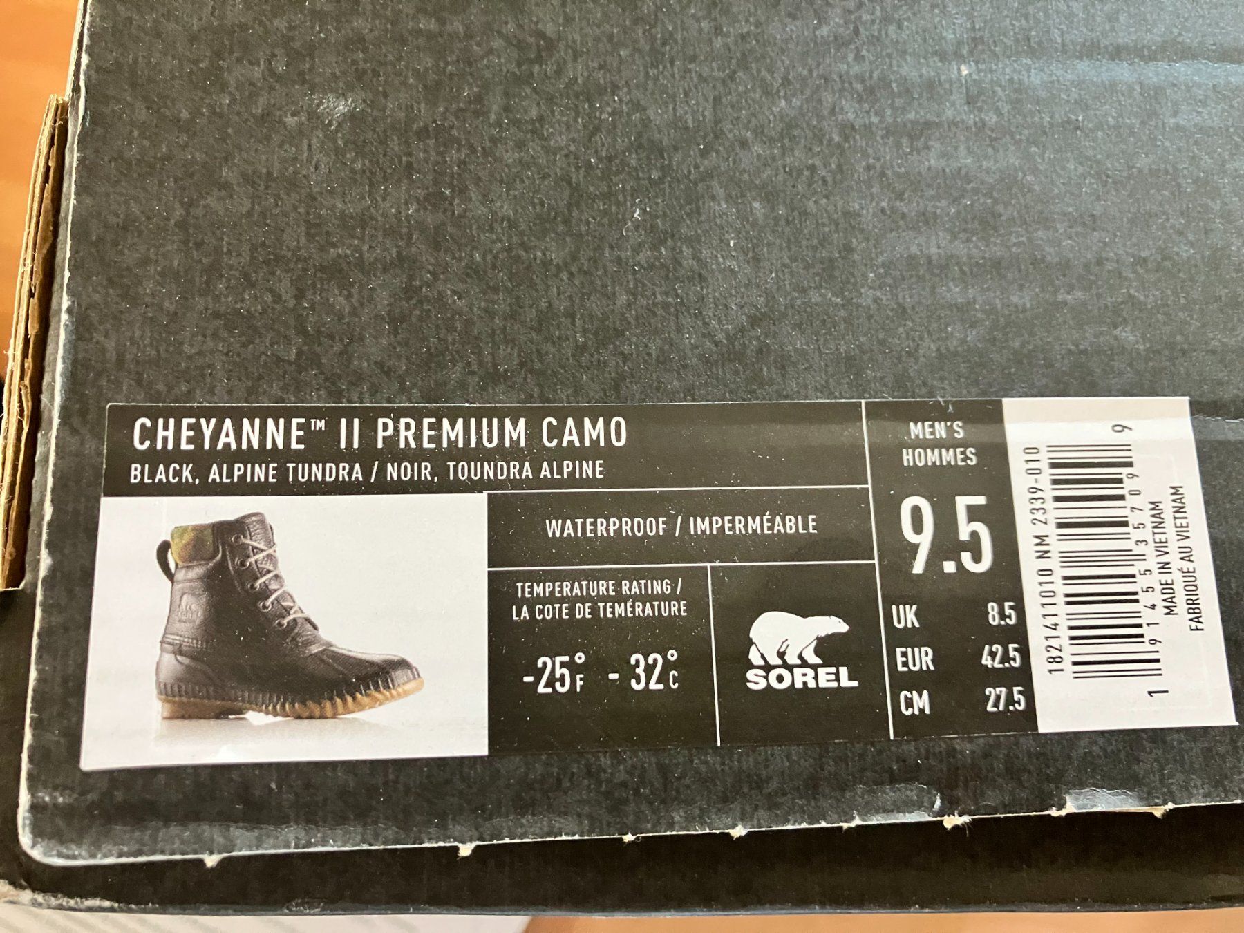 Sorel Scarpe da uomo: bottines CHEYANNE SOREL – Nuovo e nell'imballaggio originale da Fontenais venduto da Vava68 2