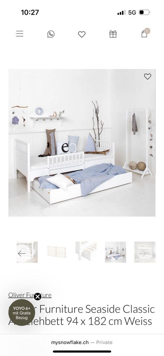 Oliver Furniture Letti: Oliver furniture Seaside bed – Usato da Uetikon am See venduto da eli-r 1