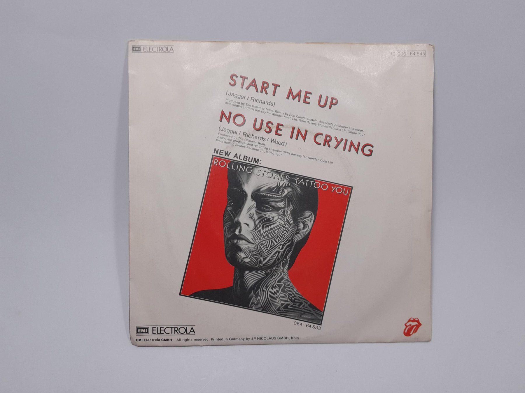 Schallplatten: Single / Vinyl - The Rolling Stones - Start me up – Gebraucht aus Männedorf von Bel-view 1