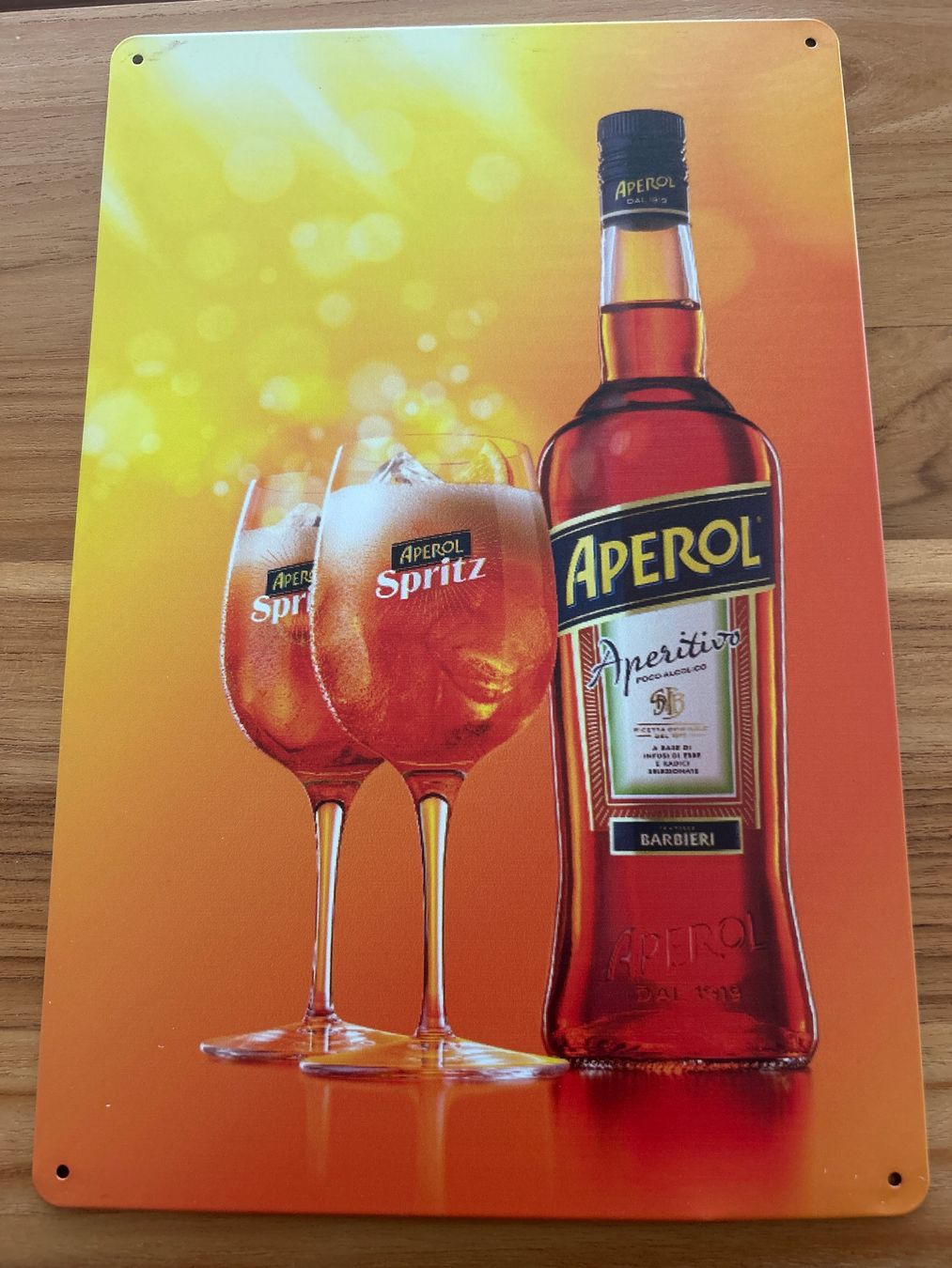 Insegne: Blechschild Aperol Spritz 20x30cm – Usato da Schenkon venduto da Jaimer_91
