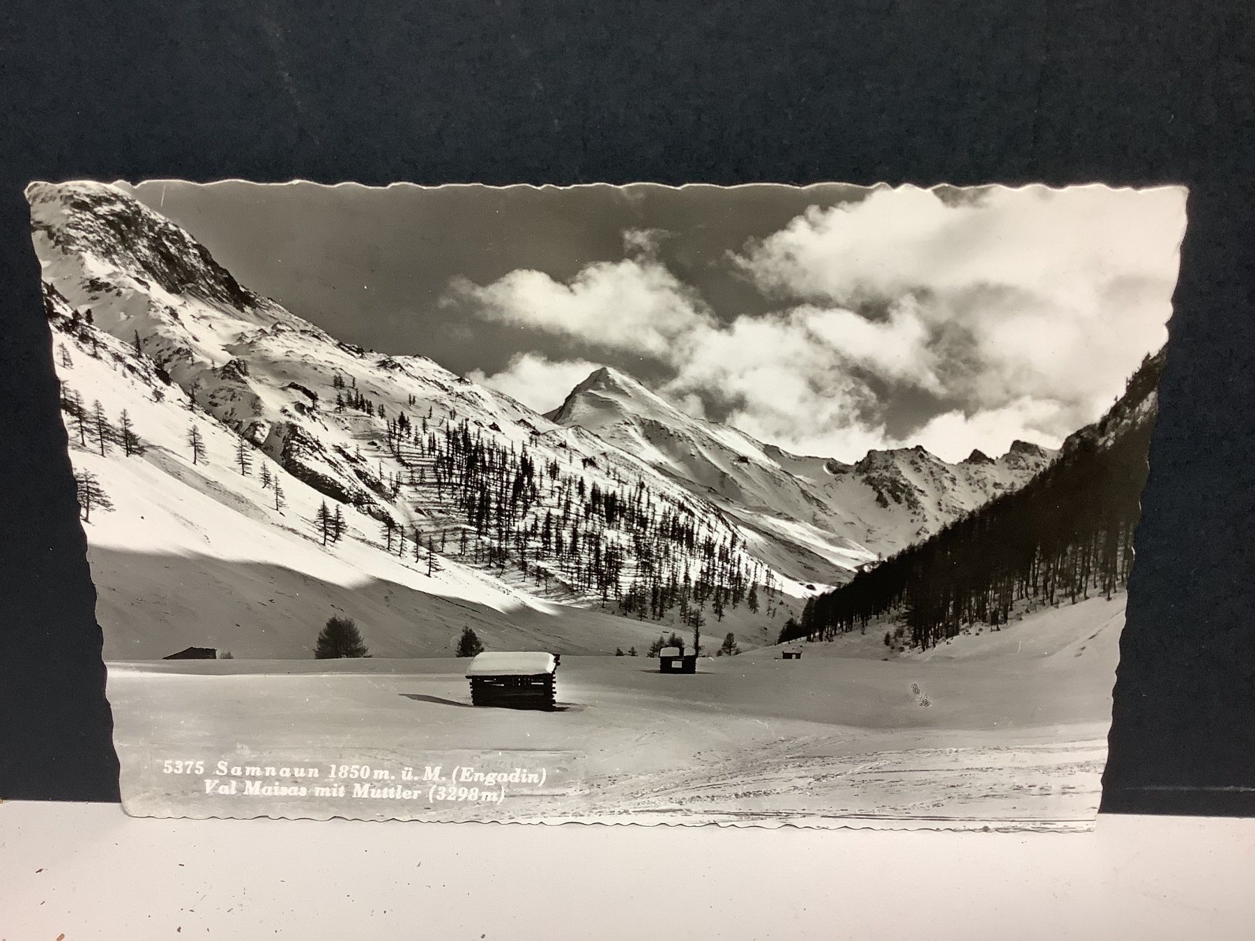 Cartoline postali: Postkarte Samnaun – Usato da Flaach venduto da Monisoldshop