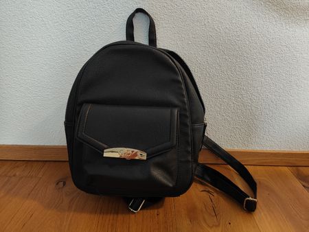 Kunstleder Rucksack