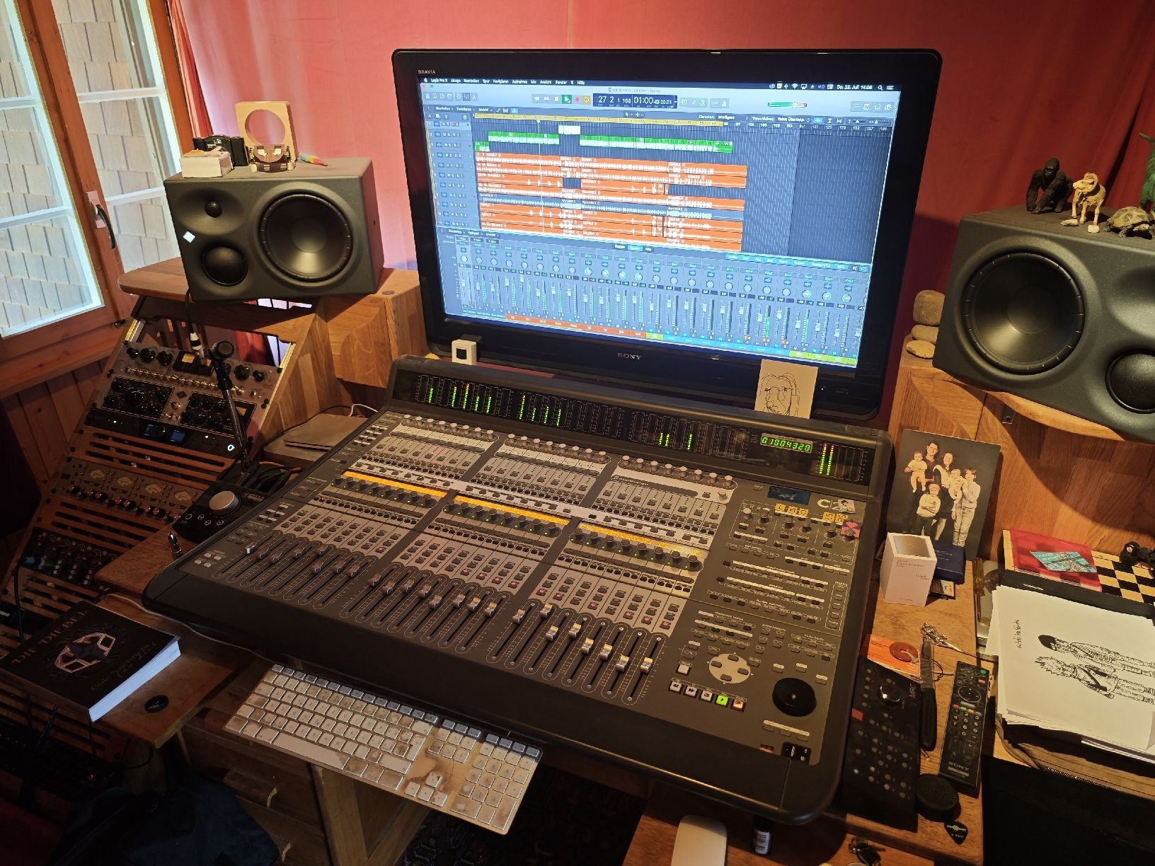 Avid Console di mixaggio: Avid Digidesign C|24 - 24 Motorfader, funktioniert mit Logic – Usato da Brünig venduto da MOS_Sammlung