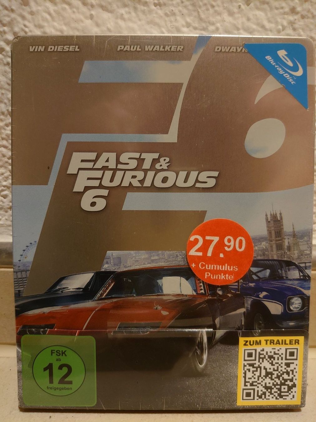 Alle DVDs: Fast and Furious 6 - Steelbook – Neu und originalverpackt aus Eich von uhi-21
