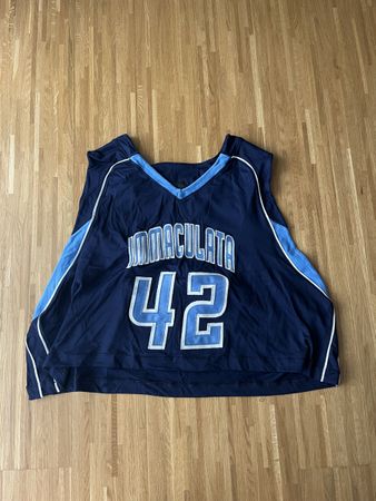 Vintage Basketball Jersey Y2K Oversized- Immaculata 42 