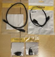 Adapterkabel und Adapter Marke de Lock gemäss Bilder