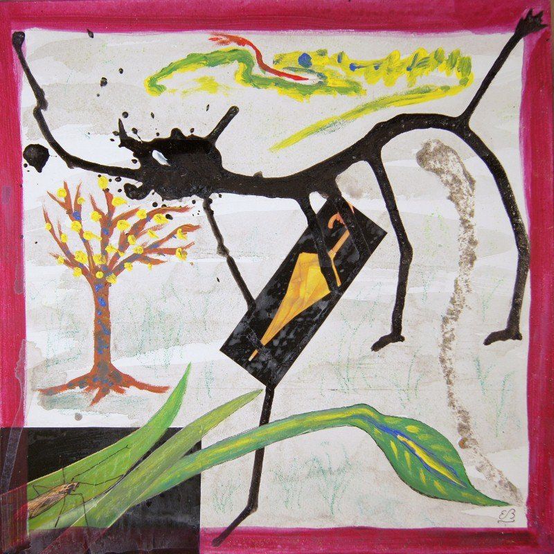 Dipinti: Collage: L'ombrello I – Nuovo (secondo la descrizione) da Fribourg venduto da erw_68dx