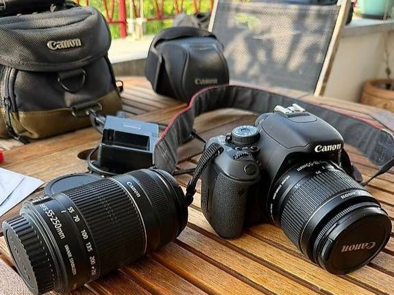 Canon Kamera: Canon EOS 600D Spiegelreflexkamera-Set mit 2 Objektiven – Gebraucht aus Kriens von Rina456 2