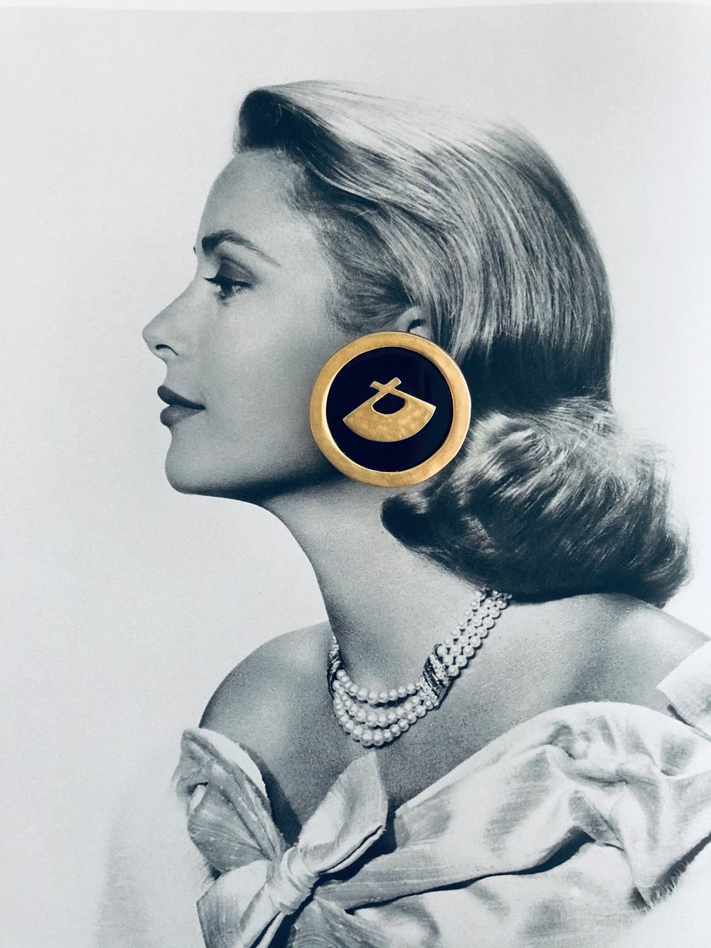 Karl Lagerfeld Orecchini pendenti & Orecchini a lobo: KARL LAGERFELD Vintage Clips – Usato da Winkel venduto da Glamour4You 5