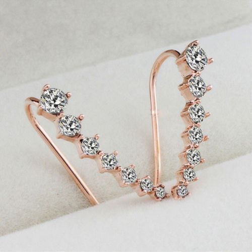 Ohrringe & -stecker: Boucles strass Doré – Neu und originalverpackt aus St-Imier von goodber 1