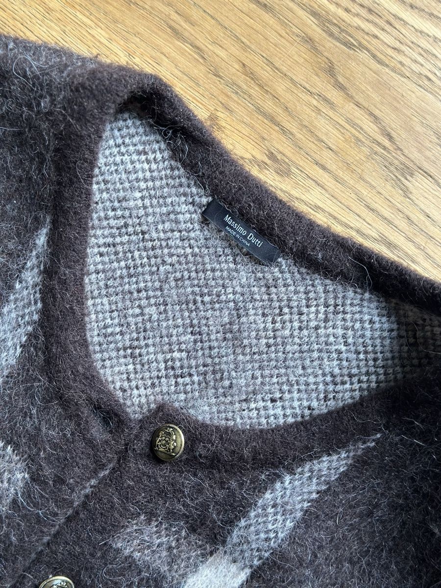 Massimo Dutti Gilets: Strickweste kariert Grösse S Massimo Dutti – D'occasion à Basel par FatmaCan52 1