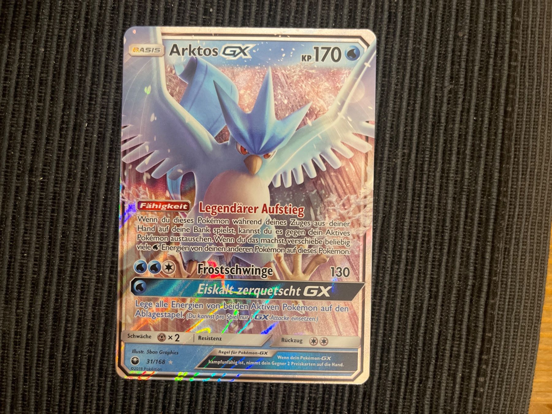 Pokémon Carte collezionabili: Pokemon Arktos GX Celestial Storm Near Mint – Nuovo (secondo la descrizione) da Wabern venduto da Collectfun