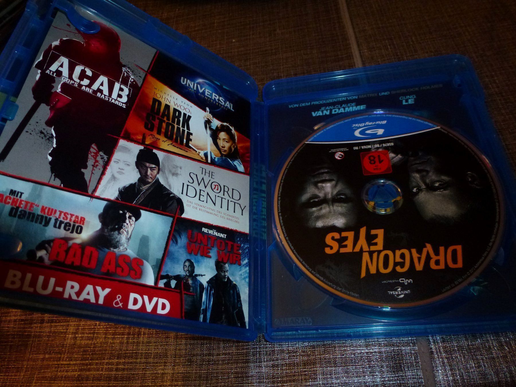 Tutti i DVDs: Dragon Eyes BLU-RAY – Usato da Olten venduto da Disc-Verkauf 1