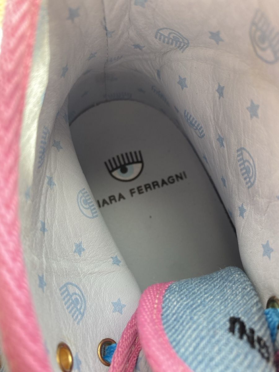 Scarpe da donna: Sneaker high Chiara Ferragni 39 – Usato da balsthal venduto da davidbalsthal23 3