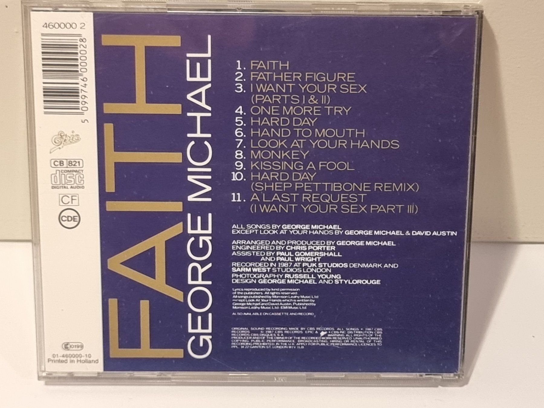 CD: George Michael : Faith CD mit 2 Bonus Remixes – Usato da Villigen venduto da Tschachtlan 1