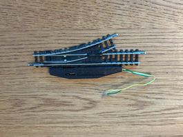 L2369 Geprüft: Minitrix Weiche Links, Art 4961 (Spur N)