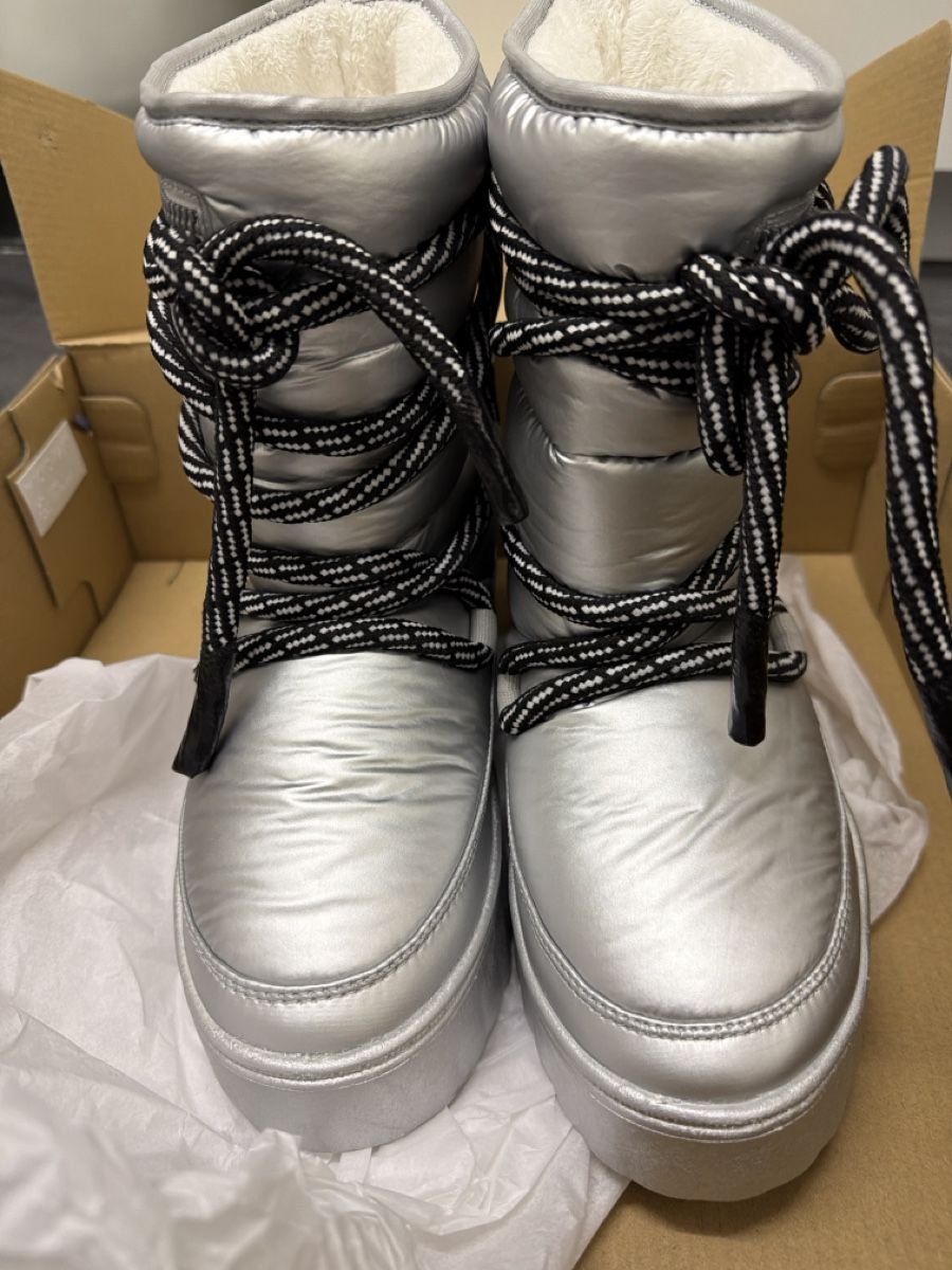 Damenschuhe: Roxy Winterschuhe Silber Grösse 39 neuwertig – Neu und originalverpackt aus Wollerau von Rau08 4