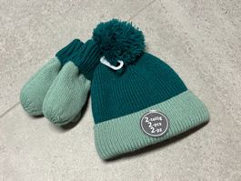 Ensemble bonnet et moufles bébé, 3 - 6 mois neuf
