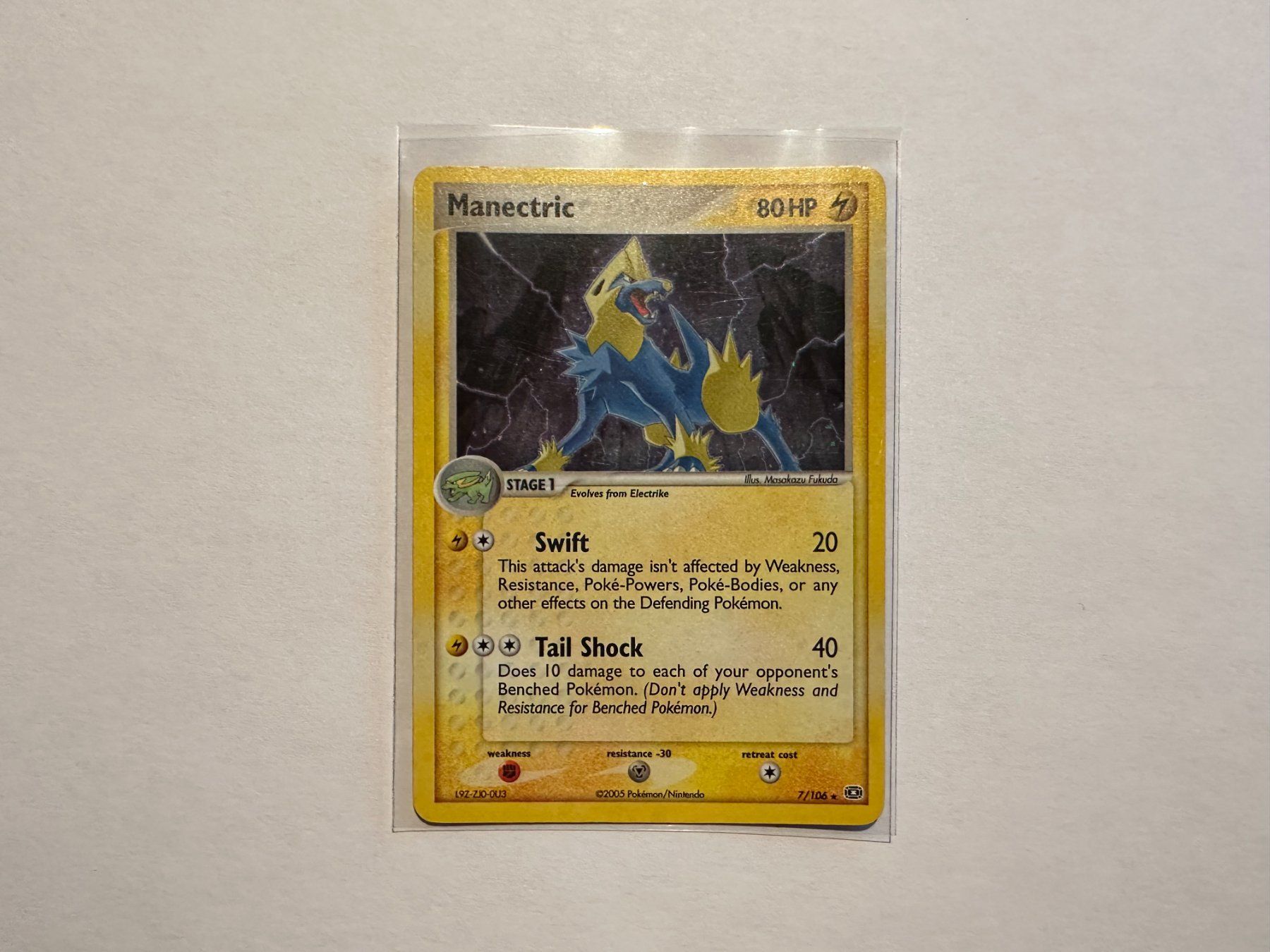 Pokémon Carte collezionabili: Manectric holo Ex Emerald EN – Nuovo (secondo la descrizione) da Hagendorn venduto da Pokecollectorch