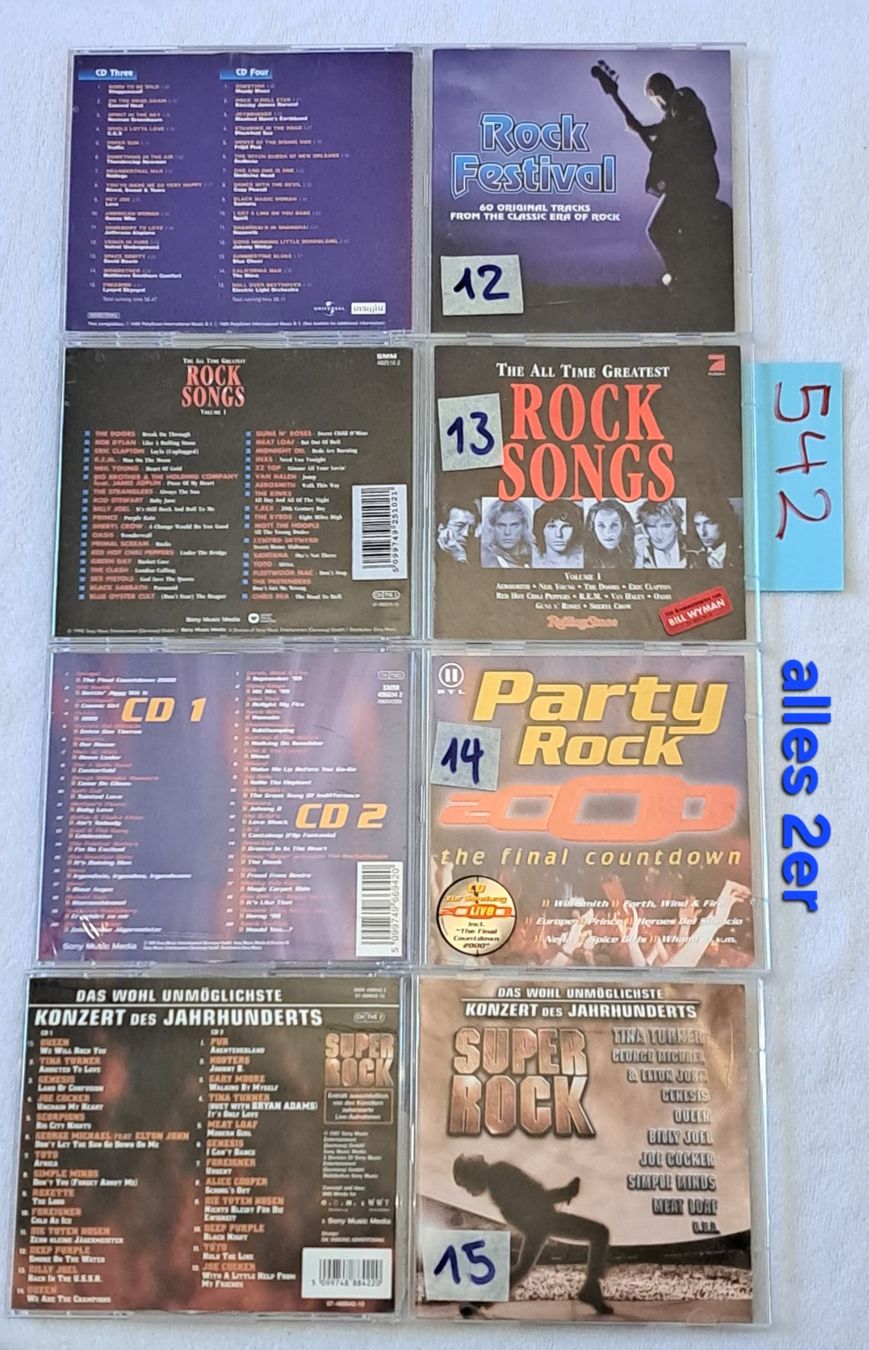 CD: über 18 CD Rock,  auch Einzelne möglich – Usato da Uitikon Waldegg venduto da Smeragol 4