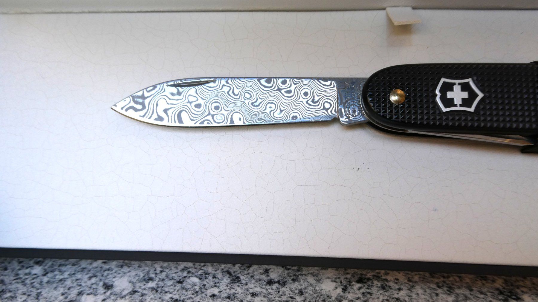 Victorinox Taschenmesser: Victorinox Damast 2010 – Neu und originalverpackt aus Niederlenz von Fremp 2