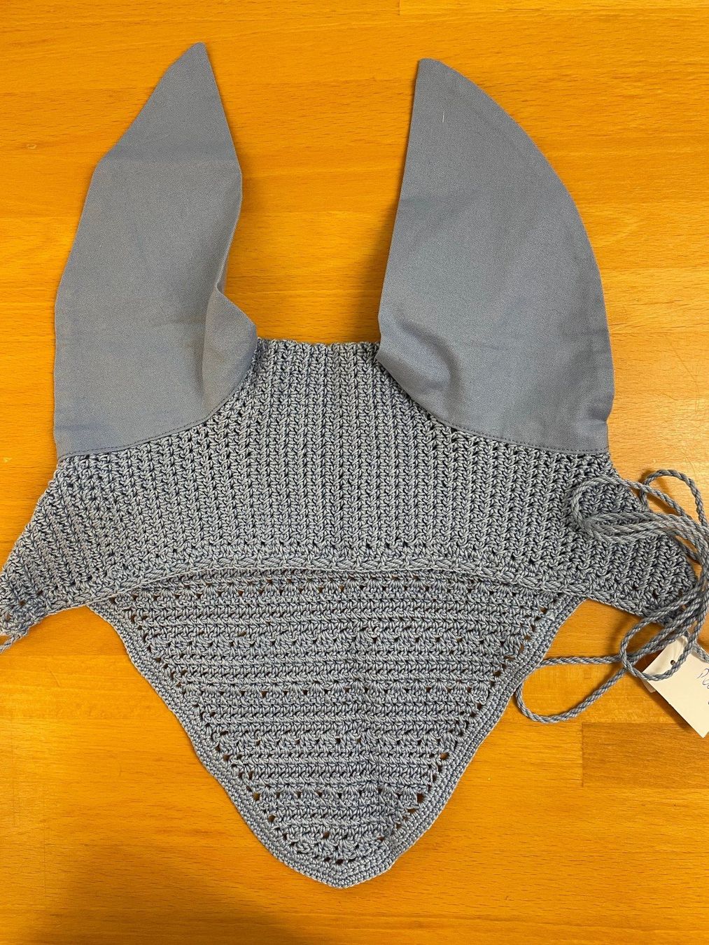 Briglie & Cavezze: Ohrengarn, handgeschtrickt, hellblau, Pony – Nuovo e nell'imballaggio originale da Grüt (Gossau ZH) venduto da ecirtaeb56 1