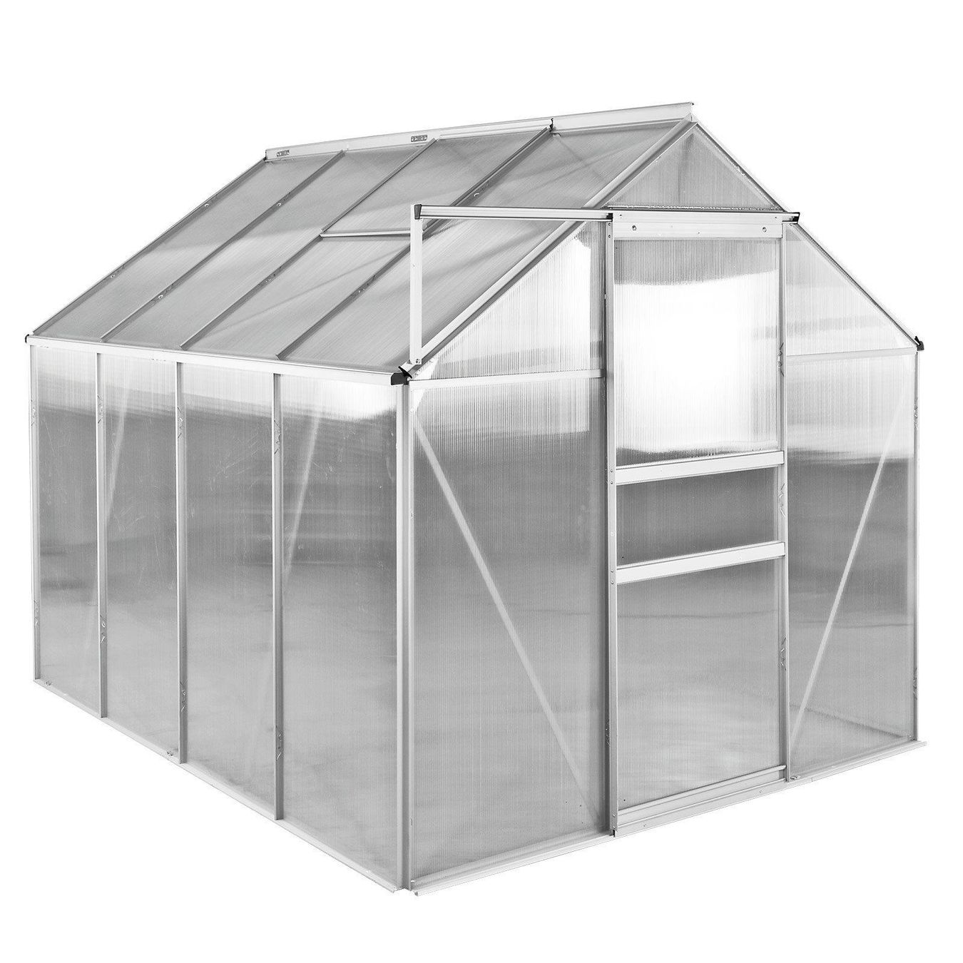 Gartenhäuser & Gewächshäuser: Gewächshaus 253x192x194cm - 6mm Platten – Neu und originalverpackt aus Bottighofen von zaap 1