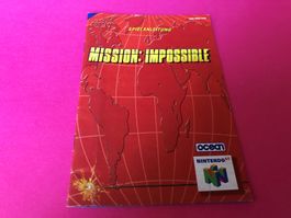 ANLEITUNG FÜR MISSION IMPOSSIBLE NINTENDO 64