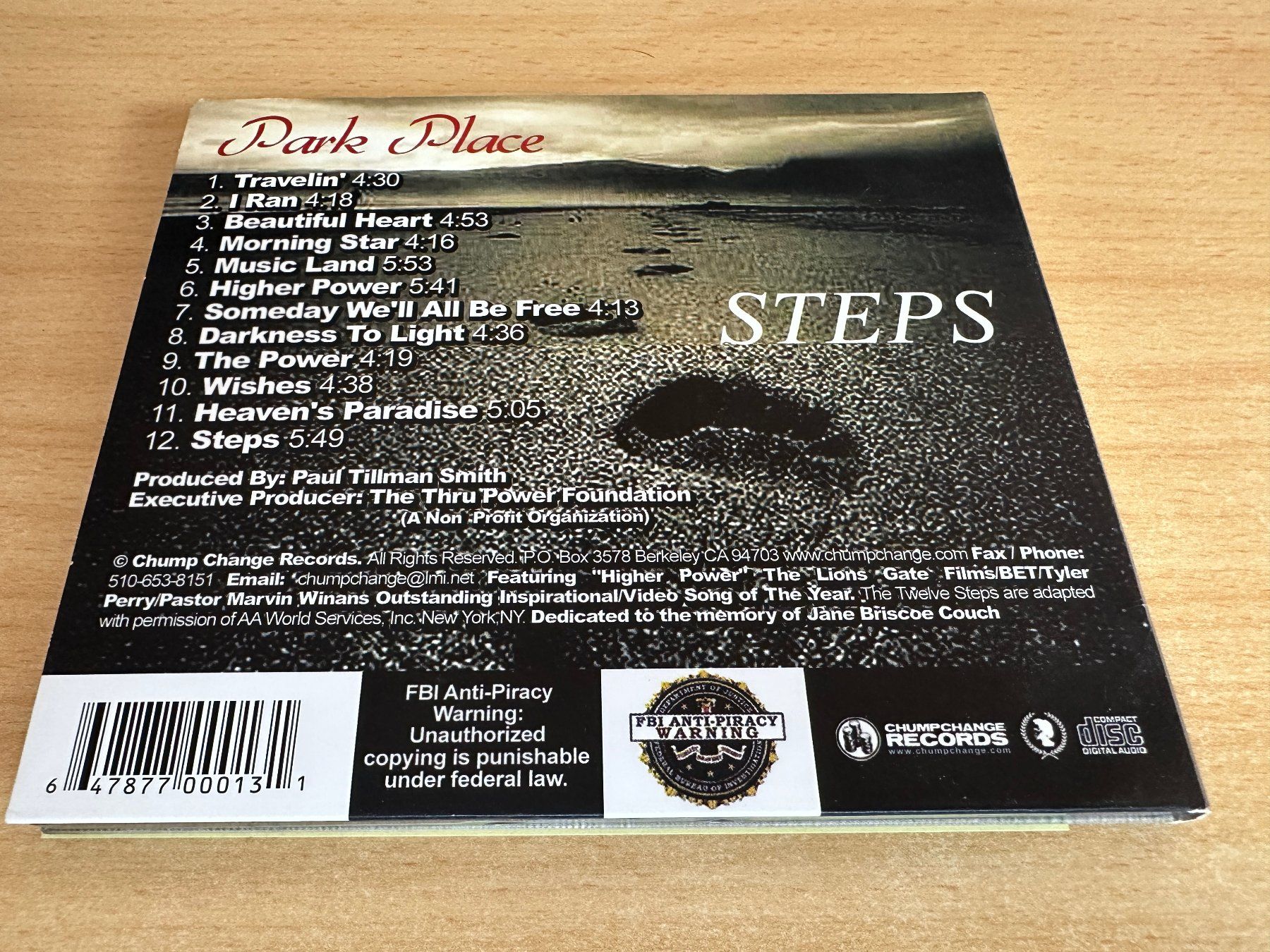 CD: Park Place – Steps – Usato da Rikon im Tösstal venduto da Alpenmutz 1
