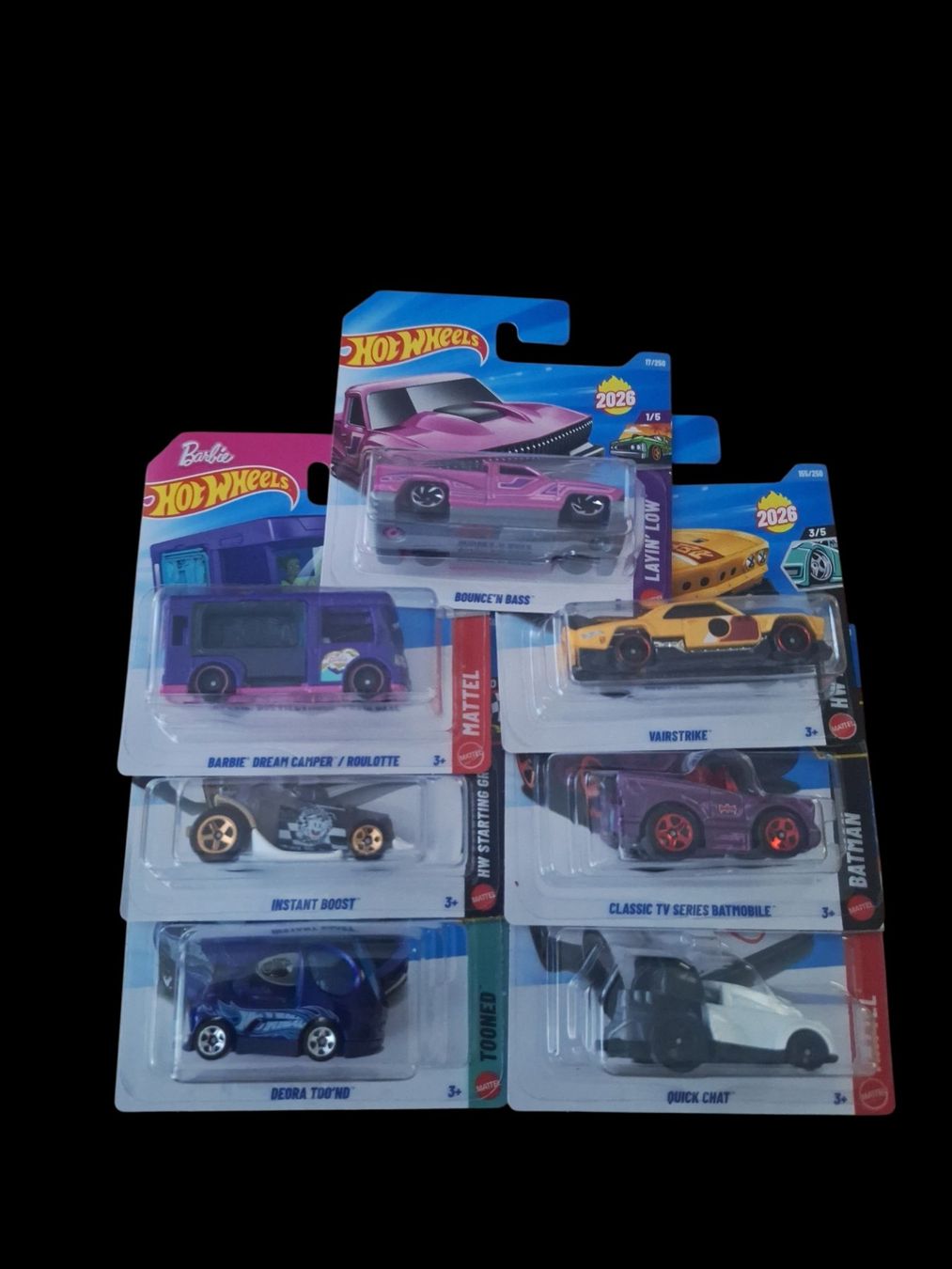 Hot Wheels Modellautos: Div. Hot Wheels 2026 (7 Modelle, Case G, Set 1) – Neu und originalverpackt aus Adlikon von Mmartin0