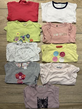 9x Pullover für Mädchen Größe 74 🎀