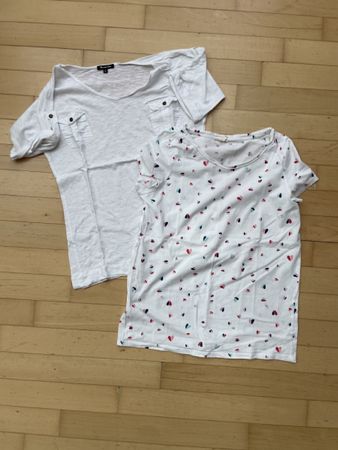 T Shirt 2 Stk Gr M