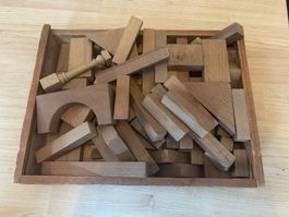 Jeux pièces en bois pour jeunes enfants (dès 3 ans)