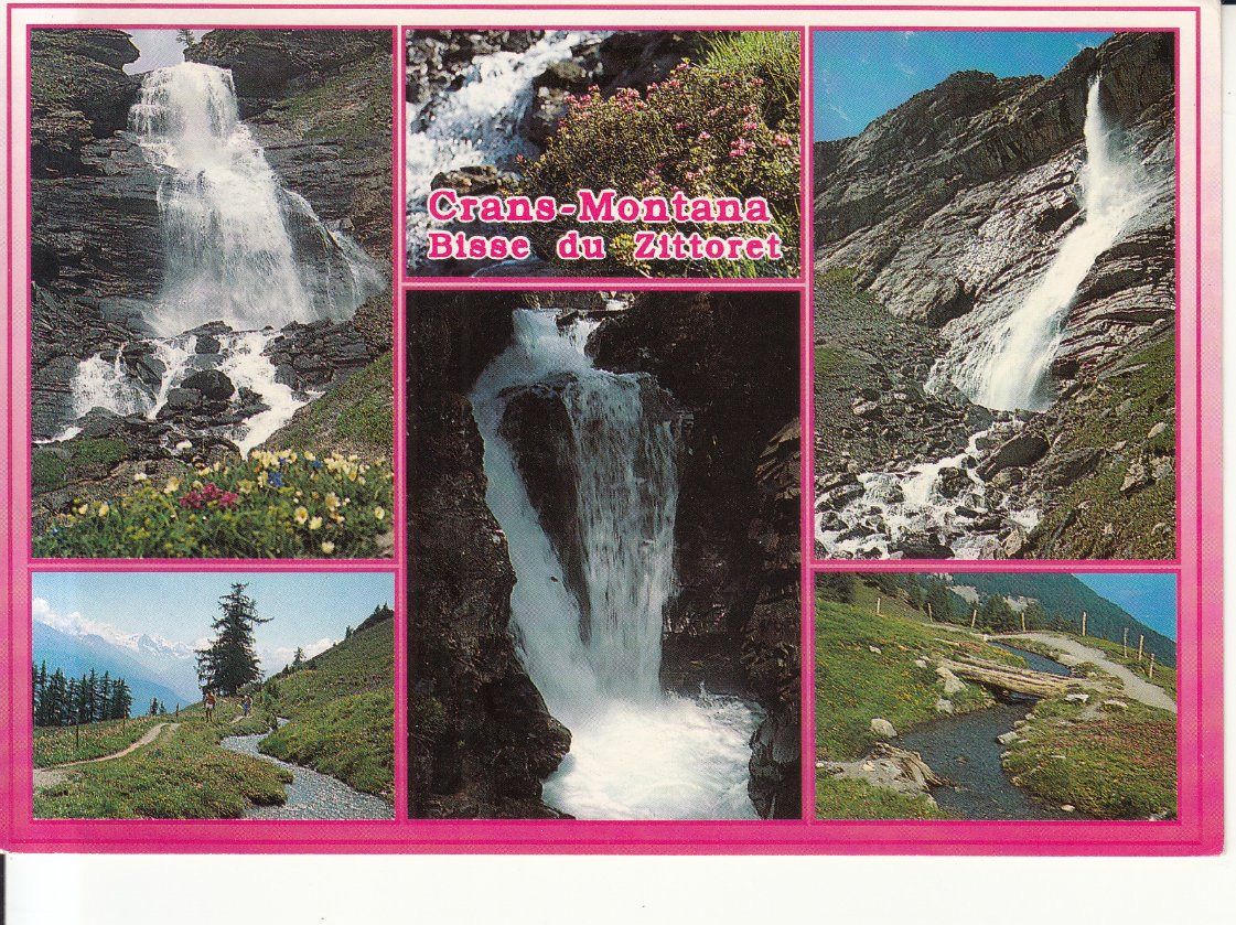 Ansichtskarten: Crans Montana 1992 – Gebraucht aus Bürglen TG von StampGraf