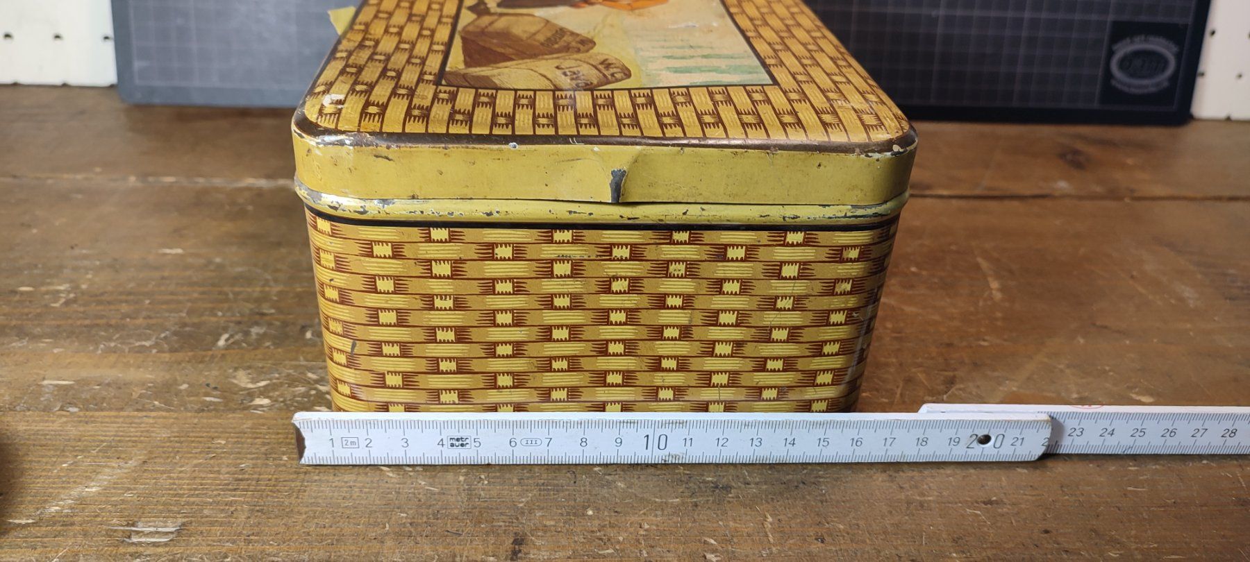 Barattoli: Wunderschöne alte Blechdose WIDMER CIGARRENFABRIK HASLE b.B. – Usato da Gelterkinden venduto da MYSTOREFORYOU4460 6