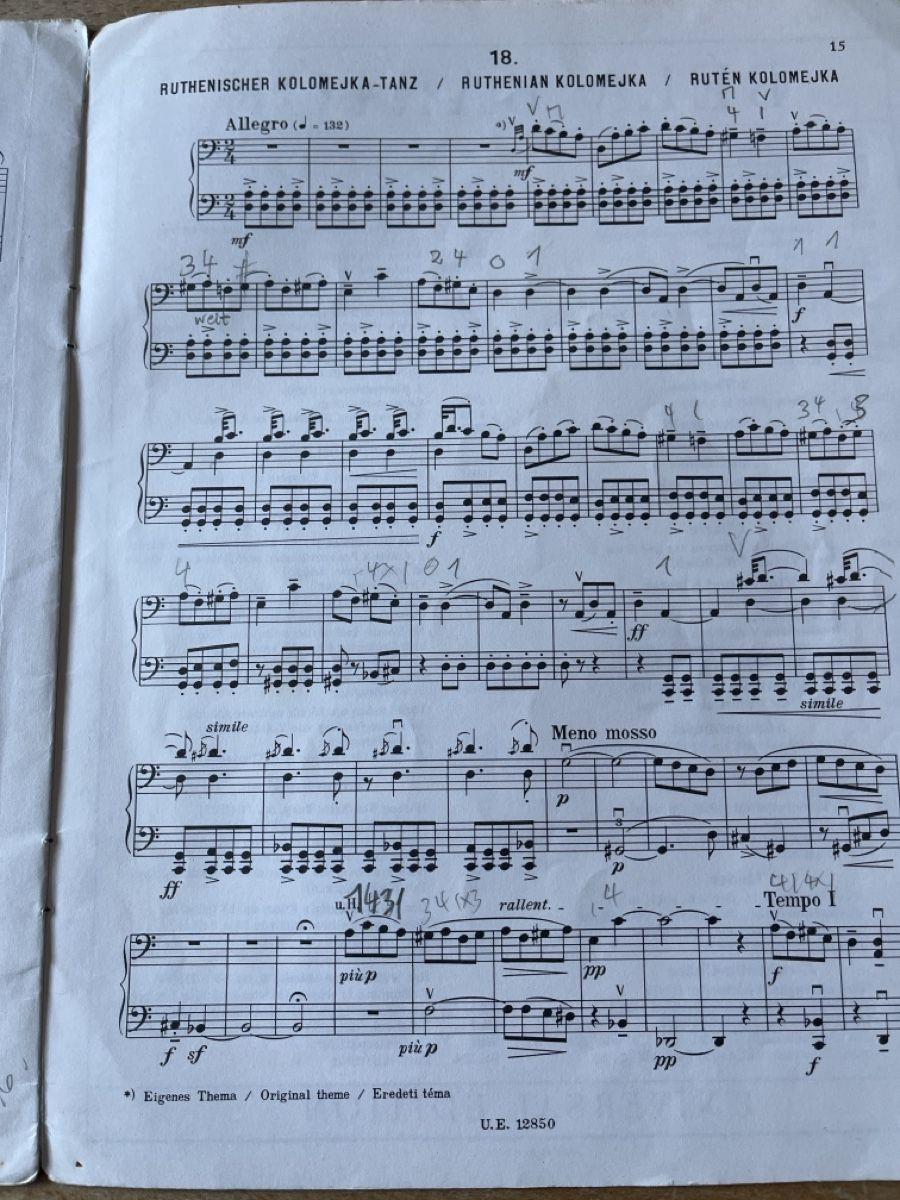 Bücher: 18 Duette für Cello, Bela Bartok – Gebraucht aus Aesch BL von shuja01 6