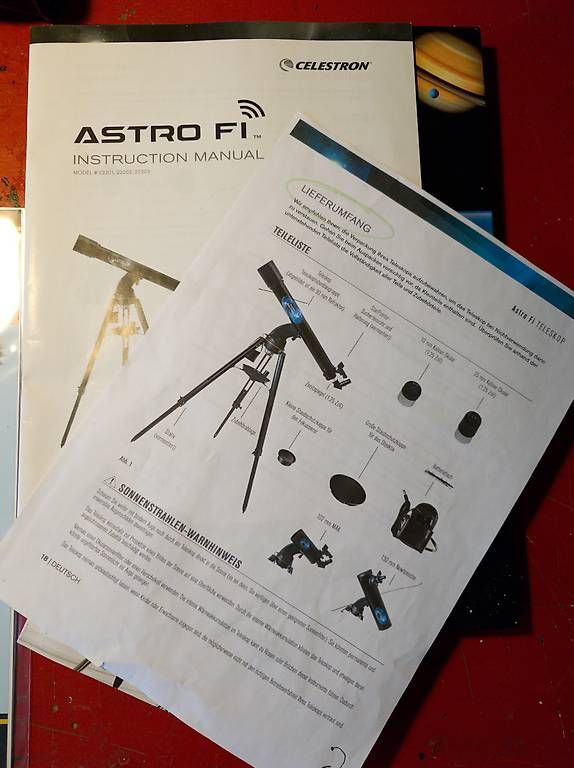 Telescopi: Teleskop Celestron Astro Fi M102mm – Usato da Zürich venduto da vincenzoli 1