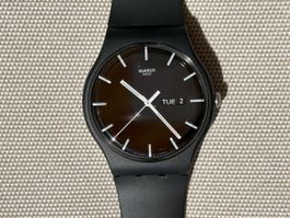 Swatch Uhr New Gent schwarz 