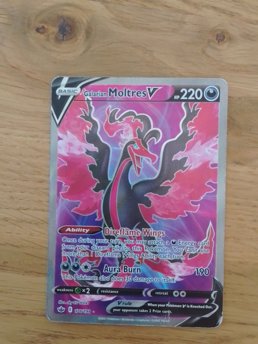 Karten: Glarian Moltres V – Gebraucht aus Berschis von Serioess