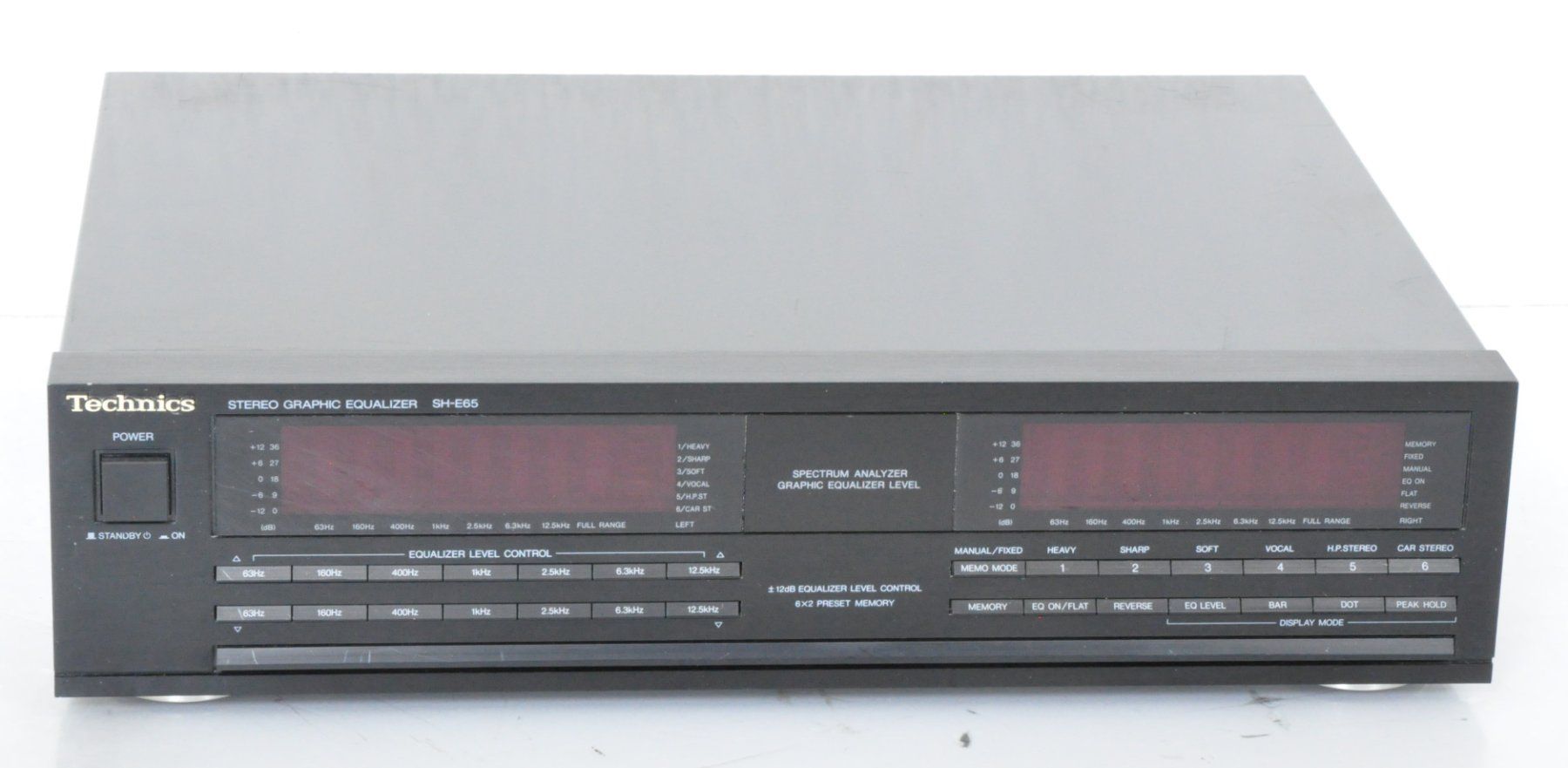 Technics Equalizer: Technics SH-E65 Stereo Graphic Equalizer Spectrum Analyser – Gebraucht aus Oberglatt ZH von Kumar2