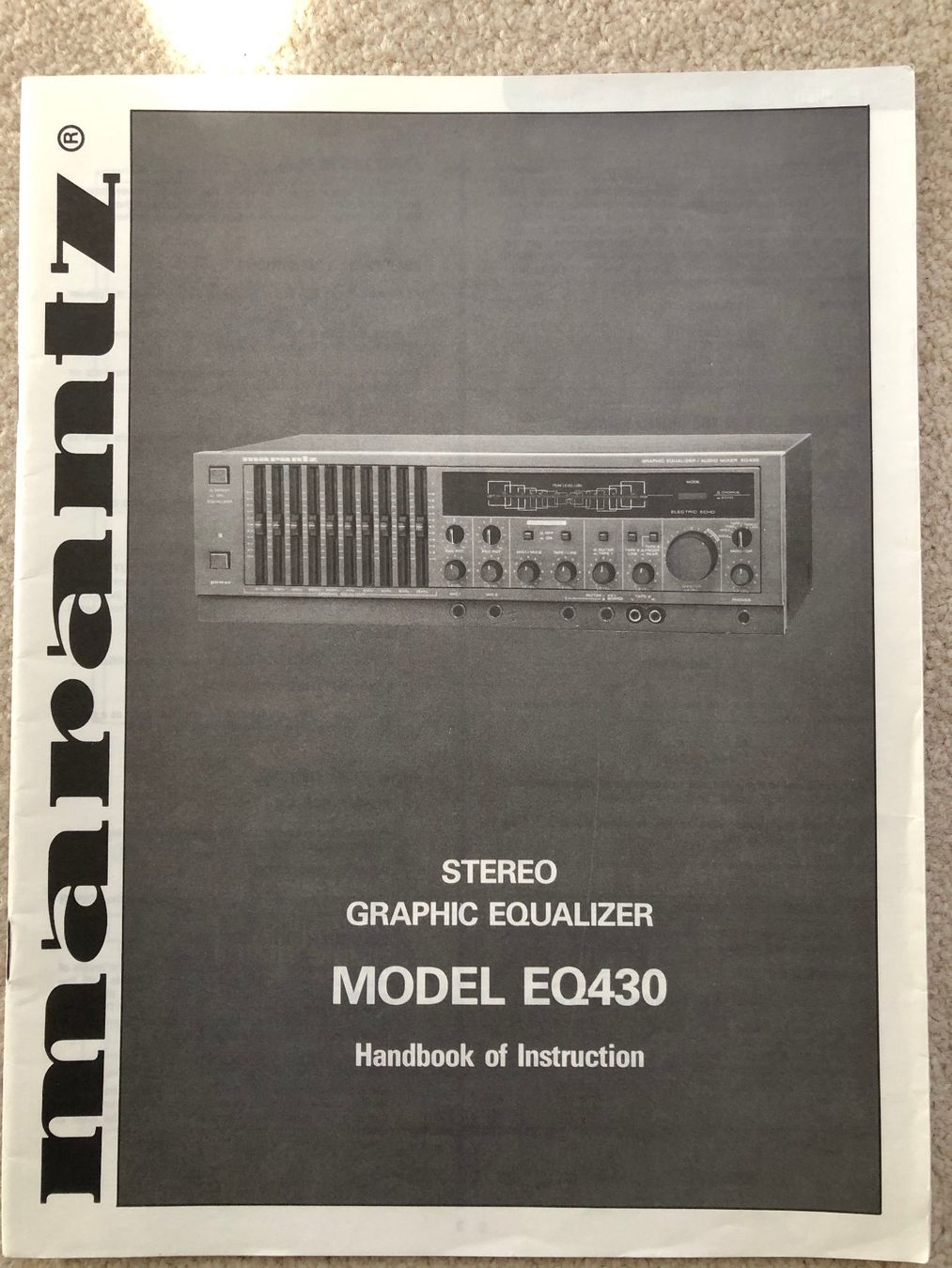 Marantz Equalizzatori: Marantz Graphic Equalizer EQ 430 HiFi-Gerät – Difettoso da Grenchen venduto da Kogi7 9
