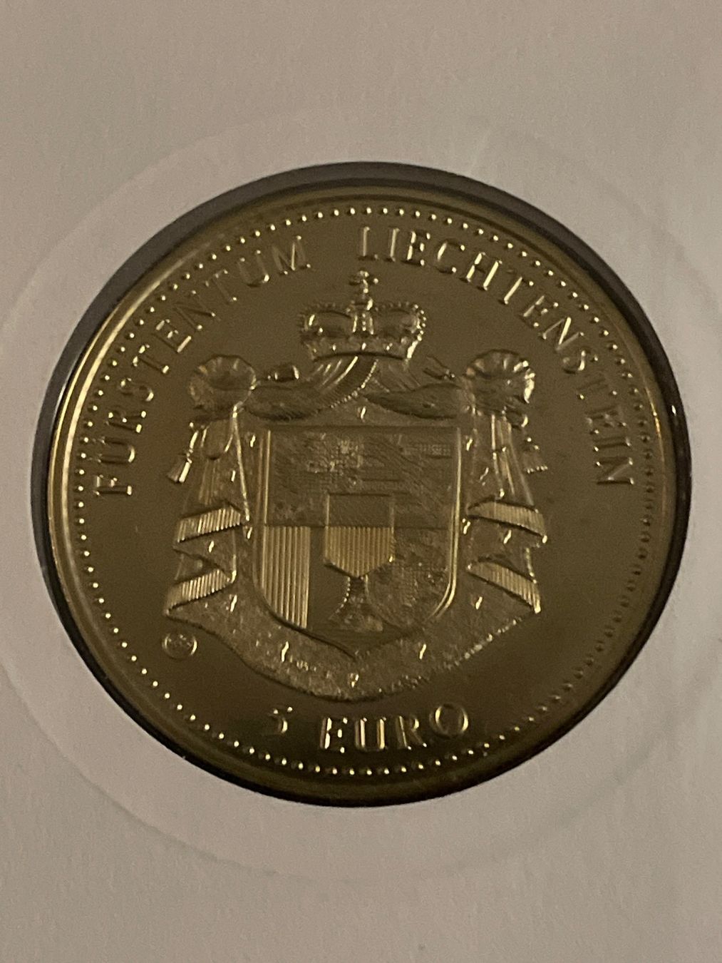Alle Münzen: Numisbrief 125 J Eisenbahn Liechtenstein – Neu (gemäss Beschreibung) aus Schlossrued von Julio25 2