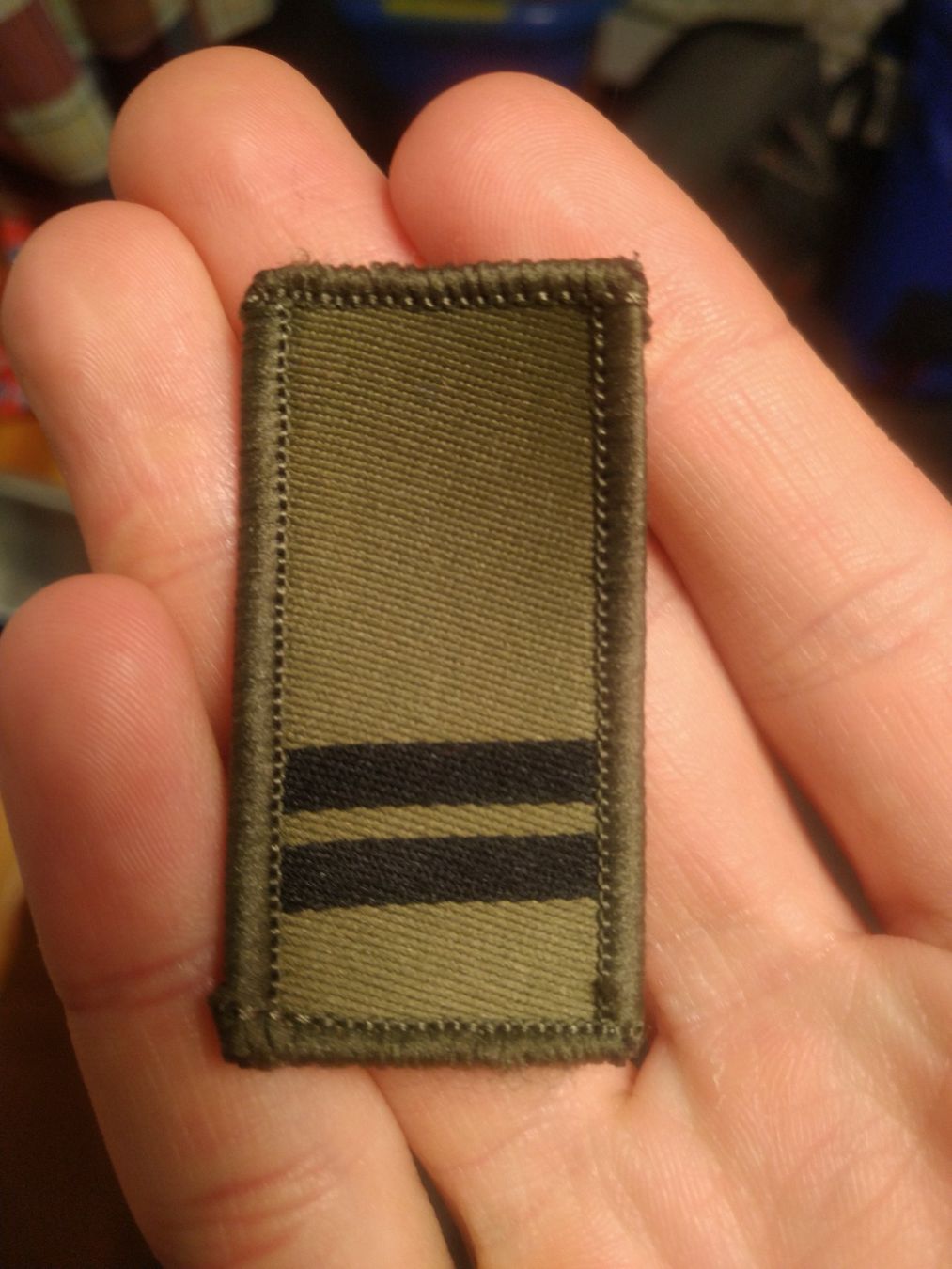 Schweizer Armee Placchette & Badge: Gradabzeichen Oberleutnant – Usato da Bern venduto da TimonBimon