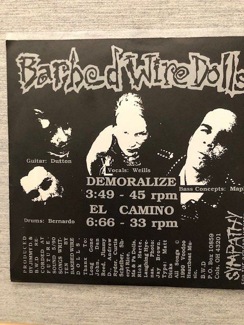 Dischi in vinile: Barbed Wire Dolls – Usato da Aarwangen venduto da Jukebox3 1